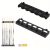 TEMU 1set Pool Cue Rack Wall Mounted Hanging 6 Cues Stick Holder Stand Snooker Organizer