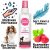 TEMU 1x Pride & Groom Raspberry Scented Dry Dog Shampoo 200ml
