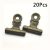 TEMU 20pcs Vintage Round Metal Clips, Heavy-duty Binder Clips, Ticket Clips, Multipurpose Document Organizer Clips For Home, Office, Art, Practical