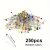 TEMU 250/500pcs Pins With Head, 38/32mm Stainless Head Pins, Heat Resistant Fine Needles For Sewing, Quilting And Crafts, Jewelry Making