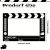 TEMU 2d Movie-themed Party Banner, Photo Banner For Movie Night, Large Photo Booth Props For Movie Night, Decorations For Movie-themed Parties,