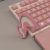TEMU 2pcs Cherry Pink Cat Ear Desktop Ornaments, Computer Monitors, Create A Girly Atmosphere, Suitable For Room Types, Contemporary Style, Plastic
