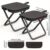 TEMU 2 Sets Of Small Camping Folding Chairs, Outdoor Stools, Portable Chairs, , Folding Chairs, Outdoor Chairs, Portable Seats, Fishing Chairs,