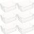 TEMU 3/6/12pcs Plastic Storage Bins, Multi-use Organizer Bins, Pantry Organizer, Clear Storage Containers, Bins For Home & Kitchen
