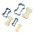 TEMU 3pcs/set Cookie Cutters Dog Treats Cookie Cutters Biscuit Dog Treat Cookie Cutter Set For Homemade, Baking Tools, Kitchen Accessories (blue Is &