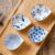 TEMU 4pcs Ceramic Condiment Dishes Set For Home Use – Soy Sauce, Vinegar, Sauce, And Seasoning Dishes