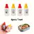TEMU 4pcs Mini Portable Sauce Bottles For Salad & Ketchup – Pp Plastic, Outdoor Picnics & Camping