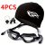 TEMU 4pcs Swimming Gear, Men’s And Women’s Swim Goggles Set, Adjustable Swim Goggles, Swim , Nose Clip, And Earplugs Swim Accessories. Ideal For
