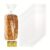 TEMU 50pcs Large Bread Bags With Ties Clear Bulk Bread Bags For Homemade Bread Plastic Bakery Bags Clear Bread Loaf Packing Bags
