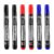 Deli Black Red Blue Fast Dry Waterproof Marker School Office Supply Mark CD Glass Ceramics Stationery Child Painting Pen Gift