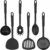 TEMU 6-piece Kitchen Utensil Set: Spoon, Ladle, And Slotted Spoon