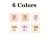 TEMU 6/ Colors Art Double Ended Alcohol Based Markers Dual Tip, Chisel & Fine Art Markers Light Beige & Hair Art Markers For Drawing Card Making