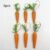 TEMU 6 Easter Radishes | Suitable For Easter Home Store Hanging Ornaments, Multifunctional Small Tabletop Ornaments, Free Combination, Holiday Party