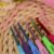 TEMU 6pcs Color Random Crochet Hook Set, Handmade Braided Crochet Hook Set