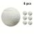 TEMU 6pcs Durable Tennis Balls, Beginner High Bounce Practice Tennis Balls, Portable