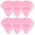 TEMU 6pcs Powder – Premium Velvet Powder Sponges For Loose Powder, Blending & Setting, Reusable Cosmetic Blenders