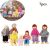 TEMU 7pcs Doll Family 2018 New Wooden Dolls House Furniture Small World Toys Worry