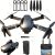 TEMU Beginner-friendly Drones, Premium Drones, And Remote-controlled Drones With Model Cameras Feature A Folding Design. A Single Battery Provides Of