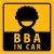 TEMU Car Bumper Stickers Bba In Car Vinyl Decals For Cars, Car Interior Accessories, Car Decoration, Car Accessories