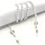 TEMU Chengle Elegant Pearl Beaded Glasses Chain For Women – Anti-slip, Handcrafted Pvc Reading & Fashion Glasses Lanyard, Stylish Glasses, Chengle