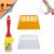TEMU Cleaning Brush, Paint Brush Outdoor, Ceiling Painting Tools, Paint Brush, 2-in-1 Precision Painting Brush Set, Paint Brush Set, Wallpaper Tools,