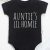 TEMU Cotton Baby Onesies Letter Print Soft Casual Round Neck Baby Onesies, For Outdoor