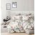 TEMU Creamy Garden 3-piece Bedding Set – Floral Bedding, 3-piece Bedding, Bedding, Comfortable Bedding, High-quality Bedding, Soft Bedding