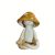 TEMU Cute Meditation, Meditation, Yoga, Mushroom Tabletop Decoration, Room Decoration, Garden Courtyard Resin Crafts, Birthday Gift For