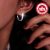 TEMU Elegant Hoop Earrings – 925 – Allergy-safe – Chic