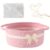 TEMU Empty Gift Baskets With , Decorative Gift Baskets, Small Woven Rope Baskets For Cat And Dog Toys With Handles, Woven Storage Baskets, Gift