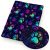 TEMU Footprint Paw Print Polyester Fabric – 19.68x57in, Diy Quilting & Sewing Projects, Hand Wash Only, Fabric For Quilting, Tomatoes Broccoli,