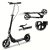 TEMU Kick Scooter, 2-wheel Foldable Adult Scooter With Adjustable Handlebar, , Without Battery