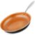 TEMU Mtc Lx Copper Frying Pan Nonstick, 11 Inch Frying Pan With Ultra Nonstick Titanium Coating, Nonstick 11 Inch, Copper Pan, Ceramic Frying Pan