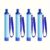 TEMU Outdoor Water Filter Personal Water Filtration Straw Emergency Survival Gear Water Purifier For Camping Hiking Climbing Backpacking