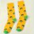 TEMU Pair Of Men’s Fashion Cartoon Broccoli Pattern Casual Socks, Comfortable And Breathable