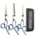 TEMU Pet Grooming Scissors Professional Grooming Set Pet Scissors Dog Grooming Tools Stainless Hair Clippers Pet Grooming Scissors Cat Grooming Set