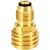 TEMU Propane Tank Adapter Converts Pol To Qcc1, Propane Adapter Brass, Propane Tank Adapter Converts Pol Lp Tank To Qcc1/type1 Hose Or Regulator, Old