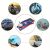 TEMU Pump Inflatable Pump Foot Inflatable Pump Foot Pump Manual Tire Inflatable For Bike Car Truck Tire Inflatable Blue