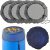 TEMU Rain Barrel Net, 4pcs Of Rain Barrel Covers, Lid For Rain Barrel With Elastic, Adjustable Rain Barrel Cover 95cm, Weather-resistant, Protection,