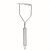 TEMU Stainless Steel Potato Masher With Wavy Design – Heavy-duty Kitchen Gadget For Mashing Potatoes, Sweet Potatoes, Carrots & More – Durable &