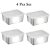 TEMU Stainless Steel Sealed Storage Containers, Portion Boxes, Lunch Boxes
