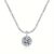 TEMU Sterling Silver Pendant Moissanite Necklace Cauliflower Chain, Valentine’s Day Mother’s Day Gift