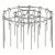 TEMU The Air Fryer Grill Rack With 24 Skewers, Featuring A For More Heating, Suitable For Kebabs, Chicken Legs, Wings, And Thighs