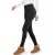 TNNZEET Leggings for Women, Black High Waisted Plus Size Maternity Workout Yoga Pants A-black Low Rise Large-X-Large