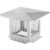 VEVOR Chimney Cap, 9 x 9 inch, 304 Stainless Steel Fireplace Chimney Cover, Not Easily Toppled & Practical Accessories & Easy Installation, Fits Mesh