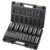 VEVOR Impact Socket Set, 1/2″ 19 Piece Impact Sockets, Deep Socket, 6-Point Sockets, 1/2 Inches Drive Socket Set Impact 3/8 inch – 1-1/2 inch, Cr-V Ru
