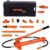 VEVOR 10 Ton Porta Power Kit, Hydraulic Ram with Pump, Car Jack with 4.6 ft/1.4 m Oil Hose, Bent Frame Repair Tool with Storage Case for Automotive, G