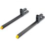 VEVOR Pallet Forks, 2000 lbs Capacity Clamp on Pallet Forks, 43″ Tractor Bucket Forks, Heavy Duty Front Loader Attachment for Tractor, Skid Steer, Loa