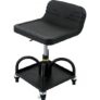 VEVOR Rolling Garage Stool, 300LBS Capacity, Adjustable Height from 15.7 in to 20.5 in, Mechanic Seat with 360-degree Swivel Wheels and Tool Tray, for