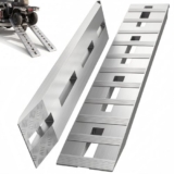 VEVOR 60″ x 12″ Aluminum Trailer Ramps 6000LBS Total Beavertail Hook End 1 Pair 2 Ramps